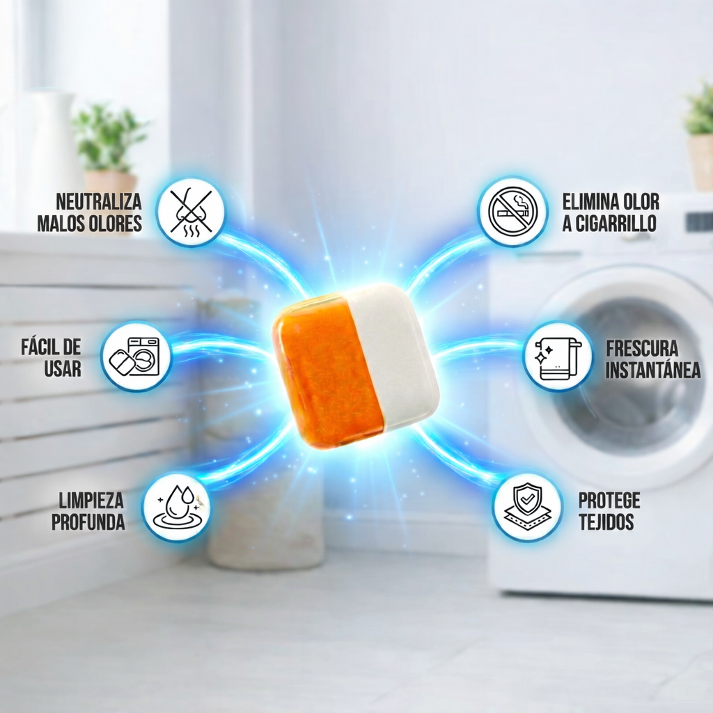 Cápsulas SMOKE-IN®: Tratamiento Neutralizador de Olor a Tabaco