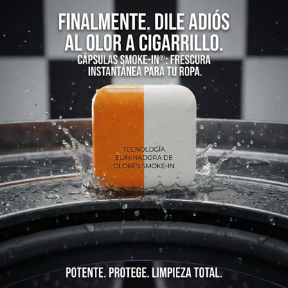 Cápsulas SMOKE-IN®: Tratamiento Neutralizador de Olor a Tabaco